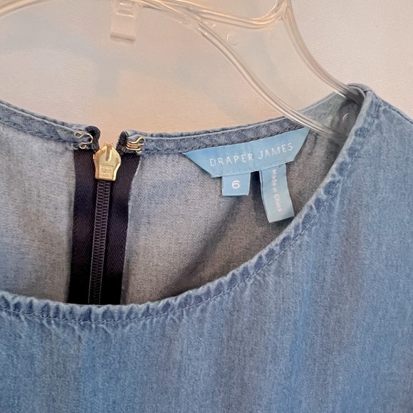 🩵 Draper James Blue Chambray Dress - Picture 7 of 8